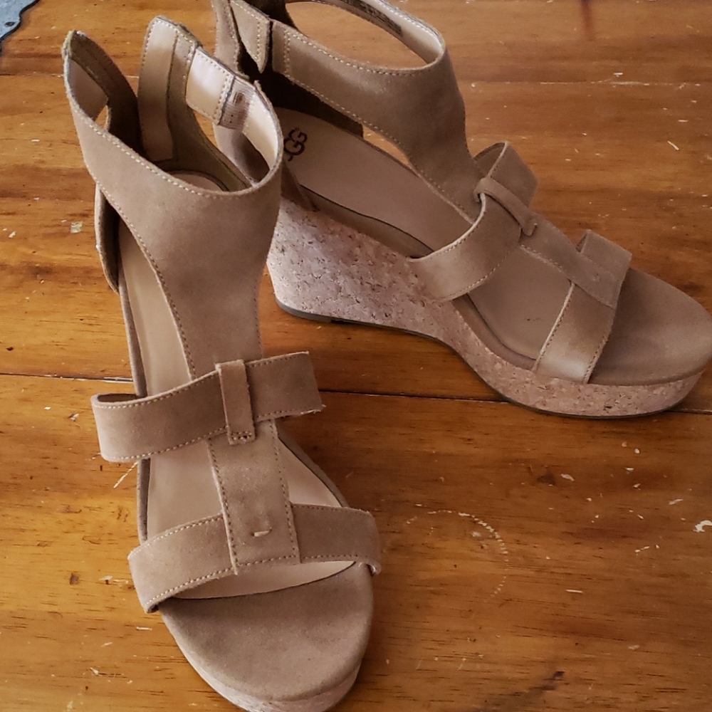 Ugg wedges. Like new
